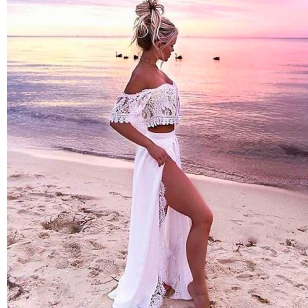 Beachy gypsy boho maxi dress mystery box
